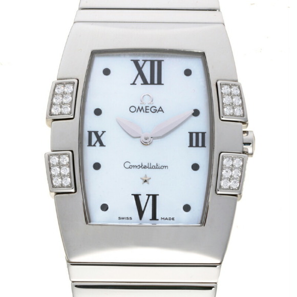 OMEGA Accessories - Omega Constellation Quadrella Diamond Ladies Watch 1586.70.00